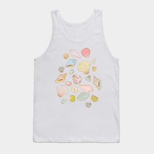 Sea Shells in the Water Tank Top